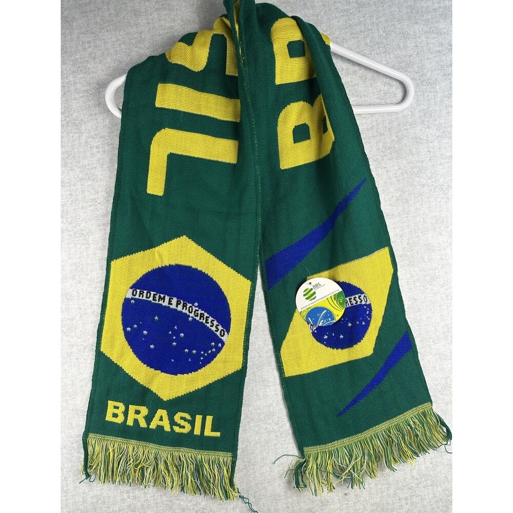 Brazil Soccer Team Scarf Futbol New Fans Stadium